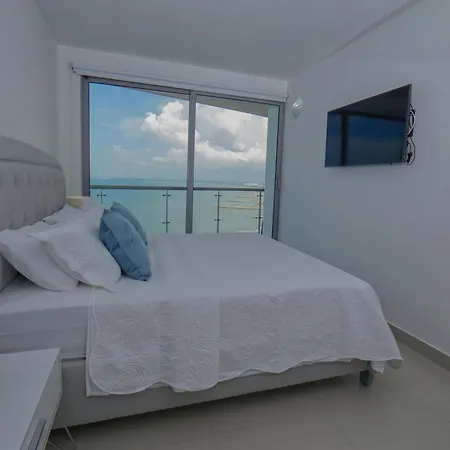 Moderno, Frente La Playa A 4 Min Del Centro Historico Apartamento Cartagena