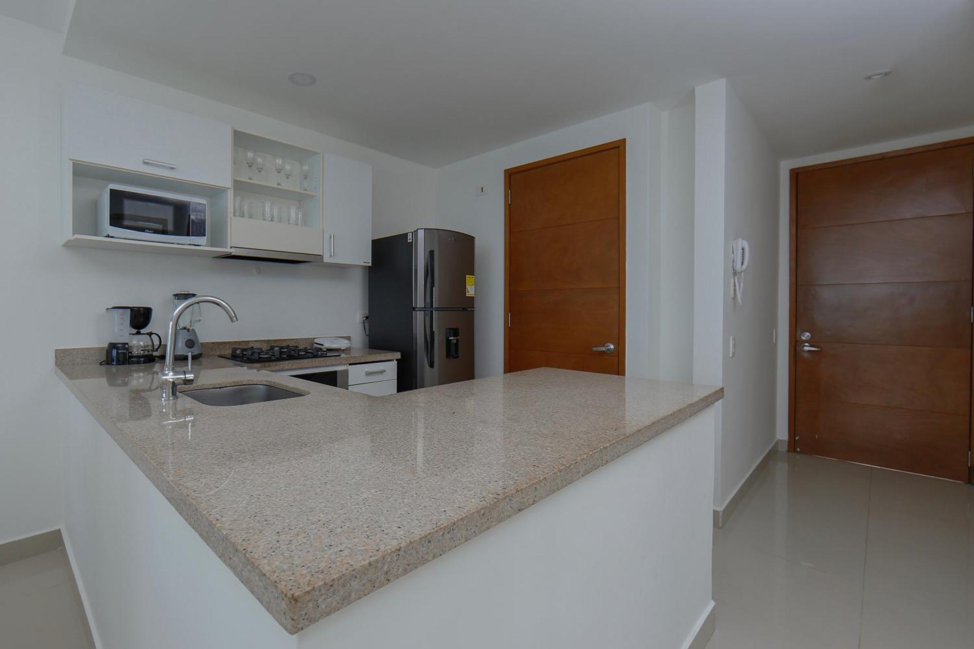 Moderno, Frente La Playa A 4 Min Del Centro Historico Apartamento Cartagena