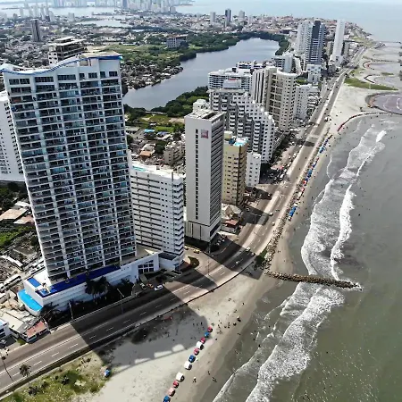 Apartment Moderno, Frente La Playa A 4 Min Del Centro Historico *